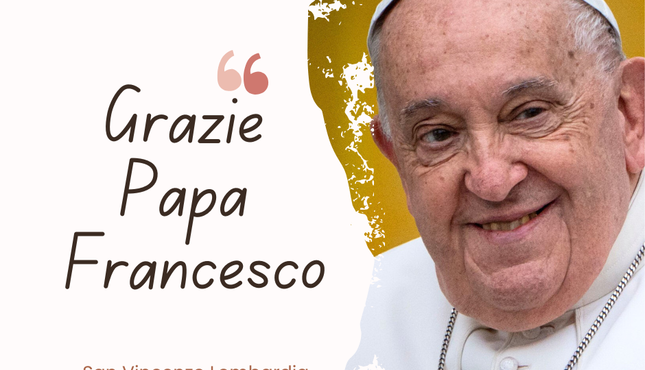 Grazie Papa Francesco